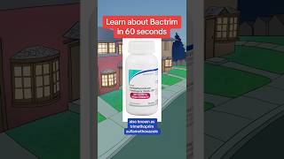 Learn Bactrim in 60 seconds [upl. by Nylitak]