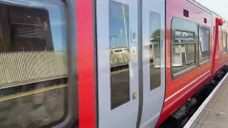 Gatwick Express leaving Three Bridges for Brighton via Horsham [upl. by Akinal]