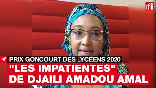 Djaïli Amadou Amal prix Goncourt des lycéens avec « Les Impatientes » Cameroun France [upl. by Yazbak]