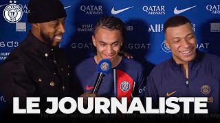 Quand Kimpembe REMPLACE un journaliste pour interviewer les frères Mbappé 😂  La Quotidienne 1440 [upl. by Nohsyt]