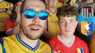 Grimsby v Mansfield vlog 2324 [upl. by Kalbli]