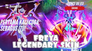 Test Drive Skin Legend Freya di Rank Lihat Efeknya [upl. by Nosreme387]