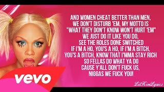 Lil Kim  Hey Ho Lyrics Video Verse HD [upl. by Gizela]