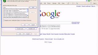 How To Add a Website As a Trusted Site In Windows XP [upl. by Elleoj]