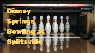 Disney Springs Orlando Splitsville Bowling [upl. by Atteiram]