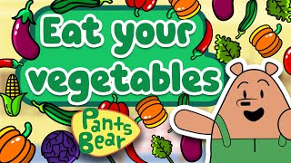 Vegetables For Kids  Healthy Eating Habits  Benefits of Vegetables  Story in English  PantsBear [upl. by Tavi33]