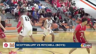 Scottsbluff vs Mitchell Boys Basketball Highlights [upl. by Borras713]