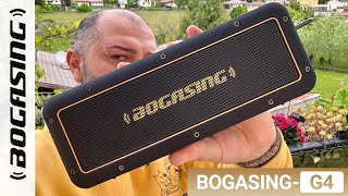 BOGASING G4 Wireless Speaker  Premium Audio and Powerful Sound [upl. by Bakemeier]