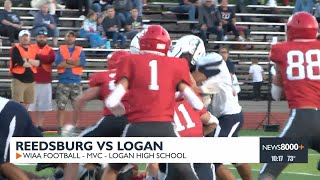 High School Football Reedsburg vs Logan [upl. by Teena]