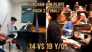 Yunchan Lim  Rach 2 AT 14 amp 19 [upl. by Airetak]