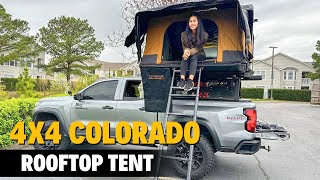 4X4 COLORADO ALTO ELITE ROOF TOP TENT  ALUMINUM SERIES [upl. by Notnel]