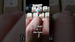 Tecsee Bocchi Switch Vs Zaku Linear Switch  Sound test keyboard bocchi Zaku Switch Zoom75 [upl. by Hiro173]