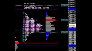 Nifty Futures Orderflow amp Market Profile  Live Chart [upl. by Relly]