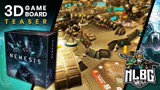 Nemesis 3D Board Game Teaser [upl. by Perrine561]