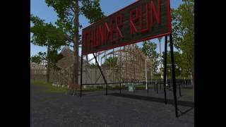 No Limits 2  Thunder Run Full Queue Tour  RMC woodie [upl. by Yrakaz202]