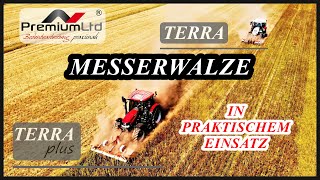 Messerwalze in praktischem Einsatz Terra und Terra Plus von ►Premium Ltd◄ [upl. by Nylyrehc858]