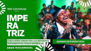 IMPERATRIZ Carnaval 2024  Sambas de Enredo  Clipe Oficial [upl. by Oiramd274]