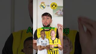 BVB Aufstellung vs Real Madrid 🖤💛⚪️👑 bvb bvb09 borussiadortmund championsleague realmadrid [upl. by Cini]