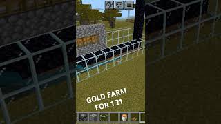 MCPEBEDROCK GOLD FARM 121 go and video is in my channle [upl. by Manno]