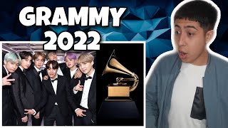 BTS en los GRAMMYS 2022 ANUNCIO 📢 [upl. by Henka]