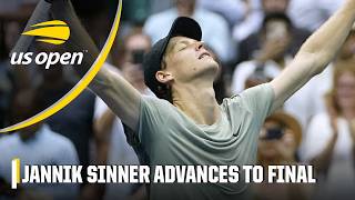 Jannik Sinner defeats Jack Draper in straight sets to advance to final  2024 US Open [upl. by Dat]