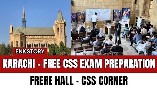 Free CSS Exam Preparation Center in Karachi l Frere Hall CSS Corner l CSS l CSS Academy [upl. by Koziel559]