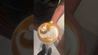 🎉New Latte Art trying 😁 [upl. by Nibram219]