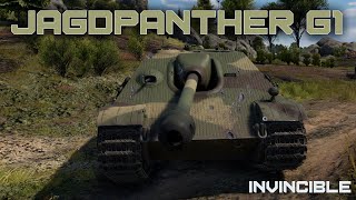 Jagdpanther G1 la brute allemande en 63  WAR THUNDER FR [upl. by Anij]