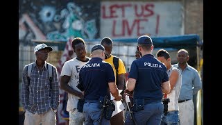 Italys rightwing government aims to halt tide of migrants by cracking down at ports [upl. by Maible117]