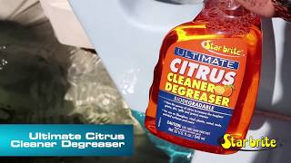 Degreaser Cleaner with Star Brite Ultimate Citrus Cleaner and Degreaser [upl. by Oivaf215]