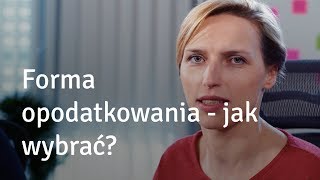 Forma opodatkowania  jak wybrać QampA [upl. by Nimajneb]