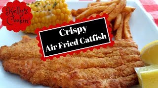 Crispy Air Fried Catfish  Air fryer Fish  Cooks Essentials [upl. by Enrika]