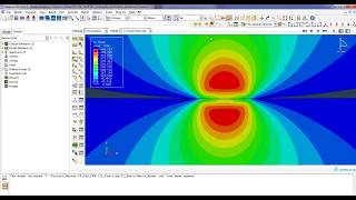 Hertz Contact Simulation using Abaqus  FEA  CAE [upl. by Oigolue282]