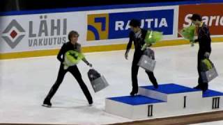 Finlandia Trophy 2009 Men medal ceremony [upl. by Ayaj]