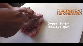 Comment désosser un râble de lapin [upl. by Retnyw35]