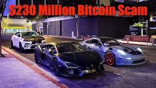 I Accidentally Found a 230 Million Crypto Scammers Supercar Collection [upl. by Knapp]