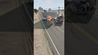 Realistic Highway Car Crashes 54  beamngdrive [upl. by Jenkins964]