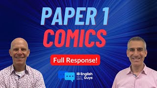 IB English A Multipanel Comics  Paper 1  Grant Snider  FULL RESPONSE [upl. by Anitnegra]