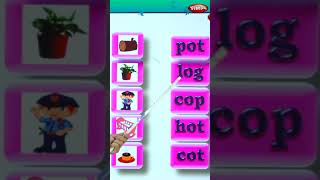 Read and Match  Part4  Match picture with words  Easy Phonetics  English Phonics Learning Video [upl. by Nodrog]