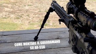 Come montare un Handguard  AR556 Ruger [upl. by Svoboda]