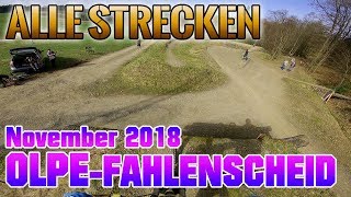 Alle Strecken  All Tracks 2018 OlpeFahlenscheid [upl. by Llebana]