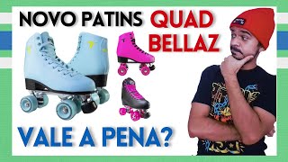 Novo Patins Quad Bellaz  Traxart  Deslizando Impressões [upl. by Oirelav]