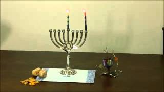 How To Light A Hanukkah Menorah [upl. by Anirazc]