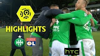 AS SaintEtienne  Olympique Lyonnais 20  Highlights  ASSE  OL  201617 [upl. by Learrsi]