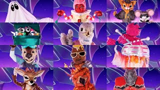 The Masked Singer UK ALL REVEALS Season 4 [upl. by Geer]