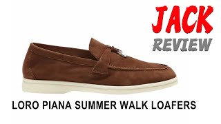 LORO PIANA SUMMER WALK LOAFERS SUEDE GOATSKIN UNBOXING REVIEW [upl. by Isaak]