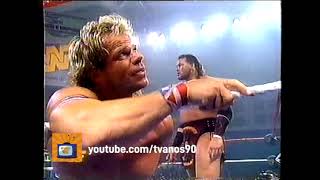 WWF Tatanka vs Lex Luger  Rede Manchete 1995 [upl. by Sylirama]