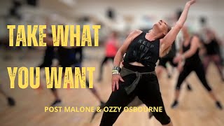 TAKE WHAT YOU WANT  Post Malone amp Ozzy Osbourne  Zumba [upl. by Rentschler]