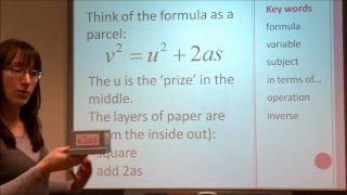 Rearranging complex formulae [upl. by Annahvas560]