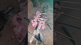 Cooking Fish on sticks 🔥 camping bushcraft outdoorcooking [upl. by Tiffie]